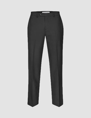 Essential Suit Pants Relaxed Fit Black by Shaping New Tomorrow featuring 360° stretch.