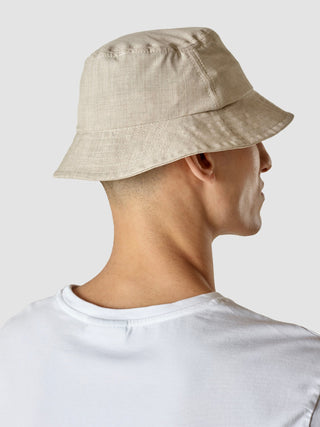 Tech Linen Bucket Hat Sandshell