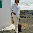 Luca Jeans Relaxed Fit Off White