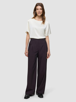 Women's Avira Pants Wide Burgundy Berry