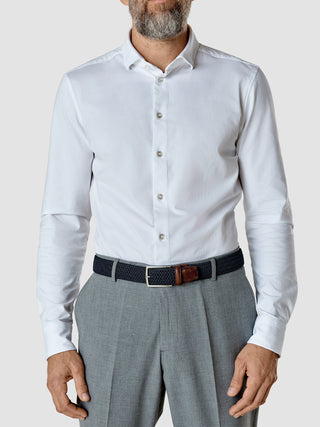 Braided Elastic Belt Dark Navy