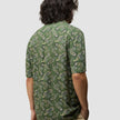 Breeze Bowling Short Sleeve Shirt Green Paisley
