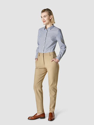 Business Shirt Slim Navy Stripes