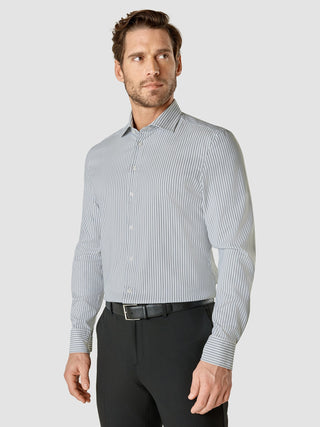 Dress Shirt Blue Mirage Stripes Slim
