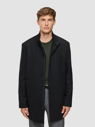 Casentino Wool Coat Black