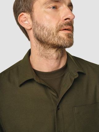Casual Shirt Forest Green