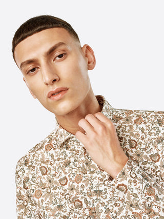 Classic Shirt Slim Copper Bloom