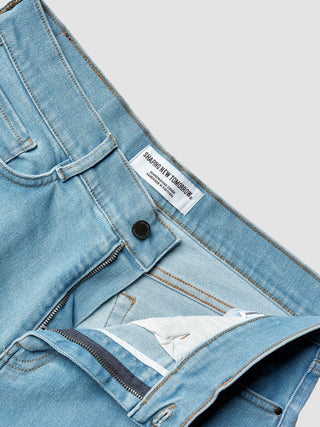 Classic Denim Shorts Bright Blue