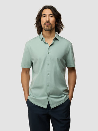 Classic Short Sleeve Shirt Fresh Green