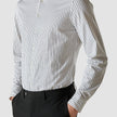 Classic Shirt Black Stripes Regular