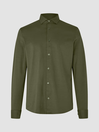Classic Shirt Clover Green Slim