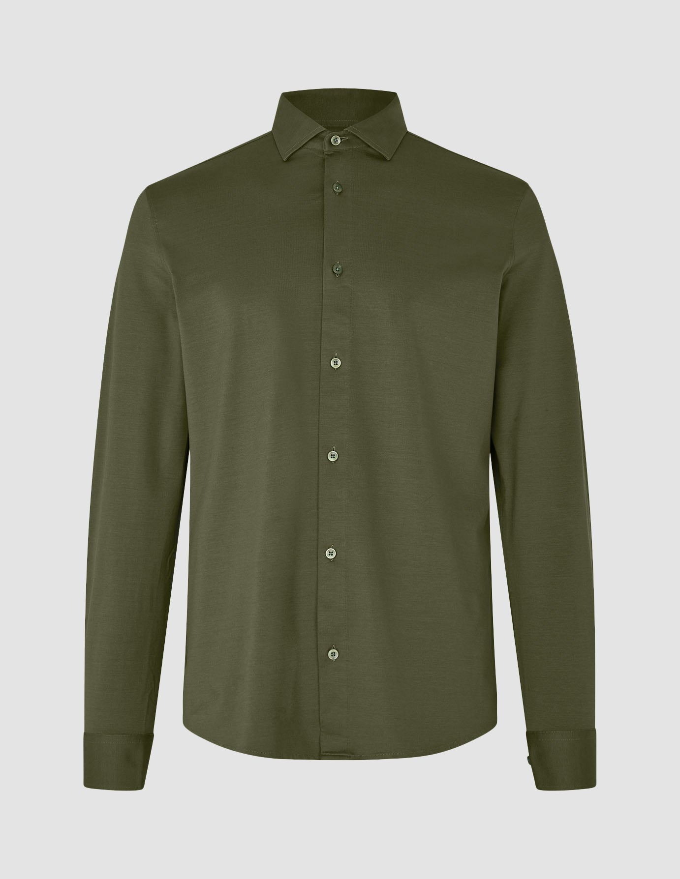Classic Shirt Clover Green Slim