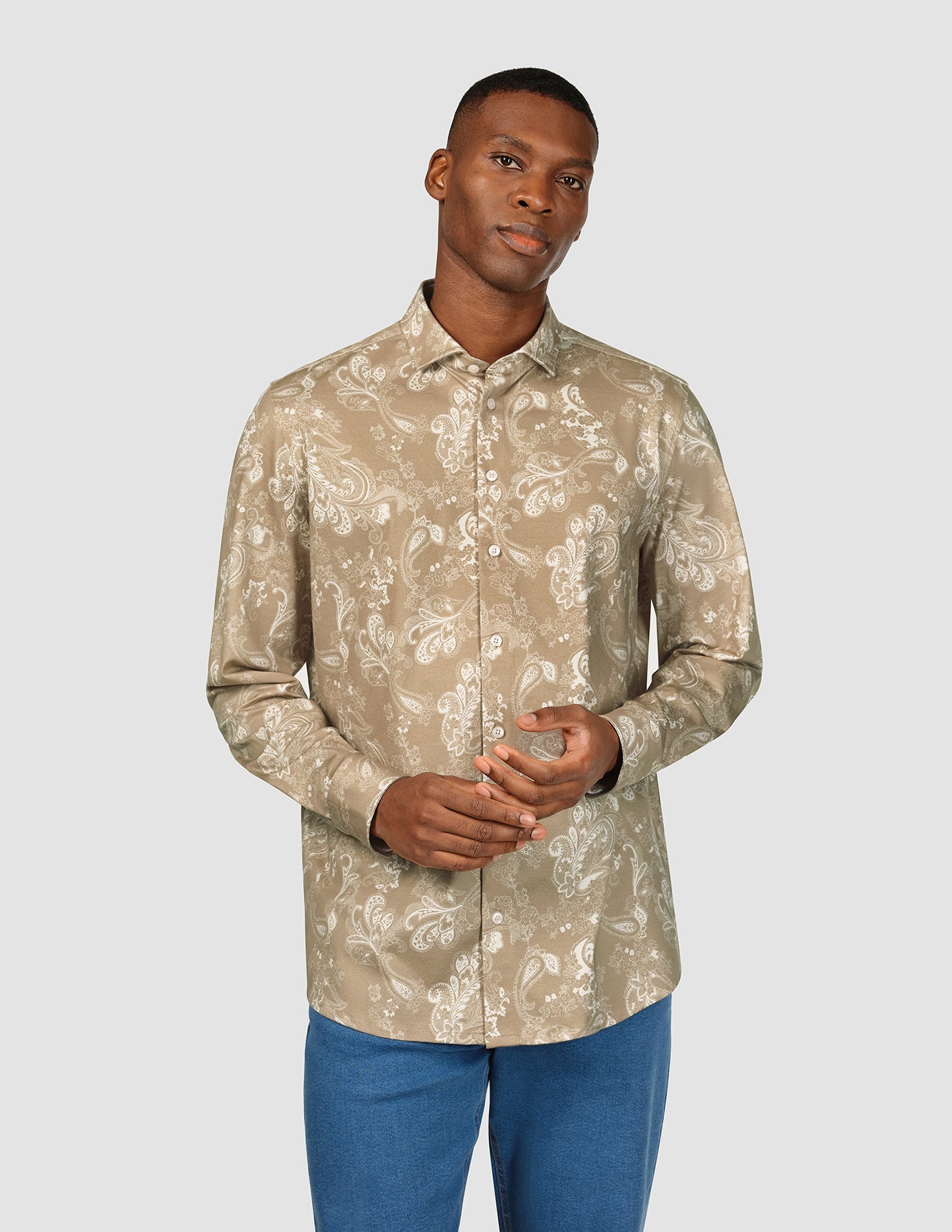 Classic Shirt Paisley Slim