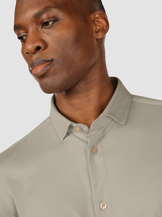 Classic Shirt Stone Beige Slim
