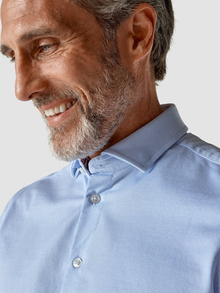Classic Shirt Light Blue Twill Slim