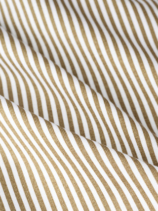 Classic Shirt Shadow Brown Stripe Slim