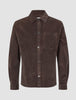 Corduroy Overshirt Espresso