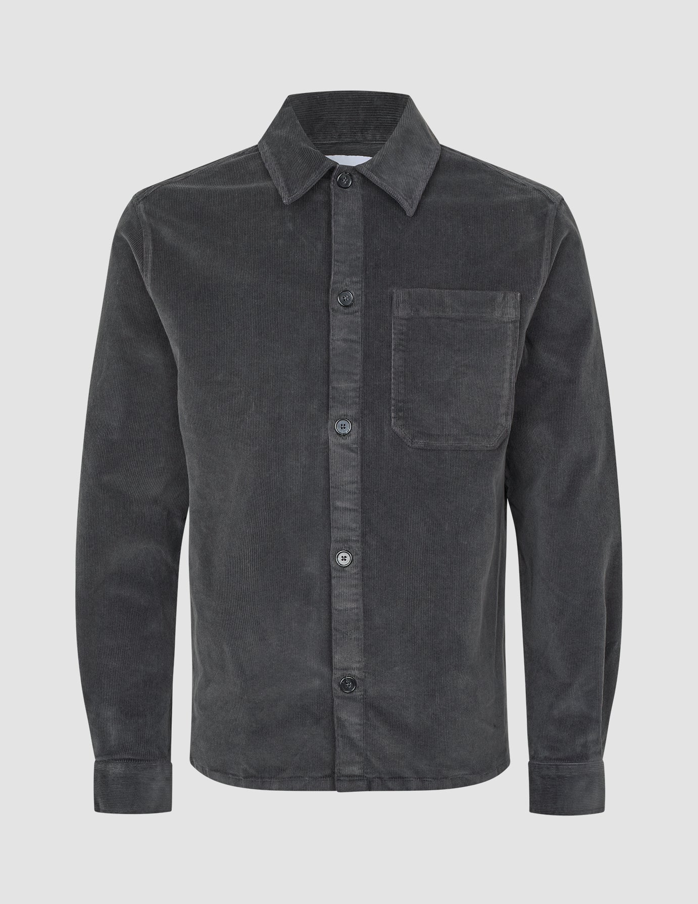 Corduroy Overshirt Dark Grey