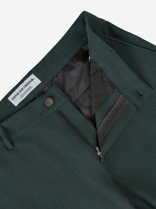 Heavy Edition Pants Slim Deep Green Melange 2.0