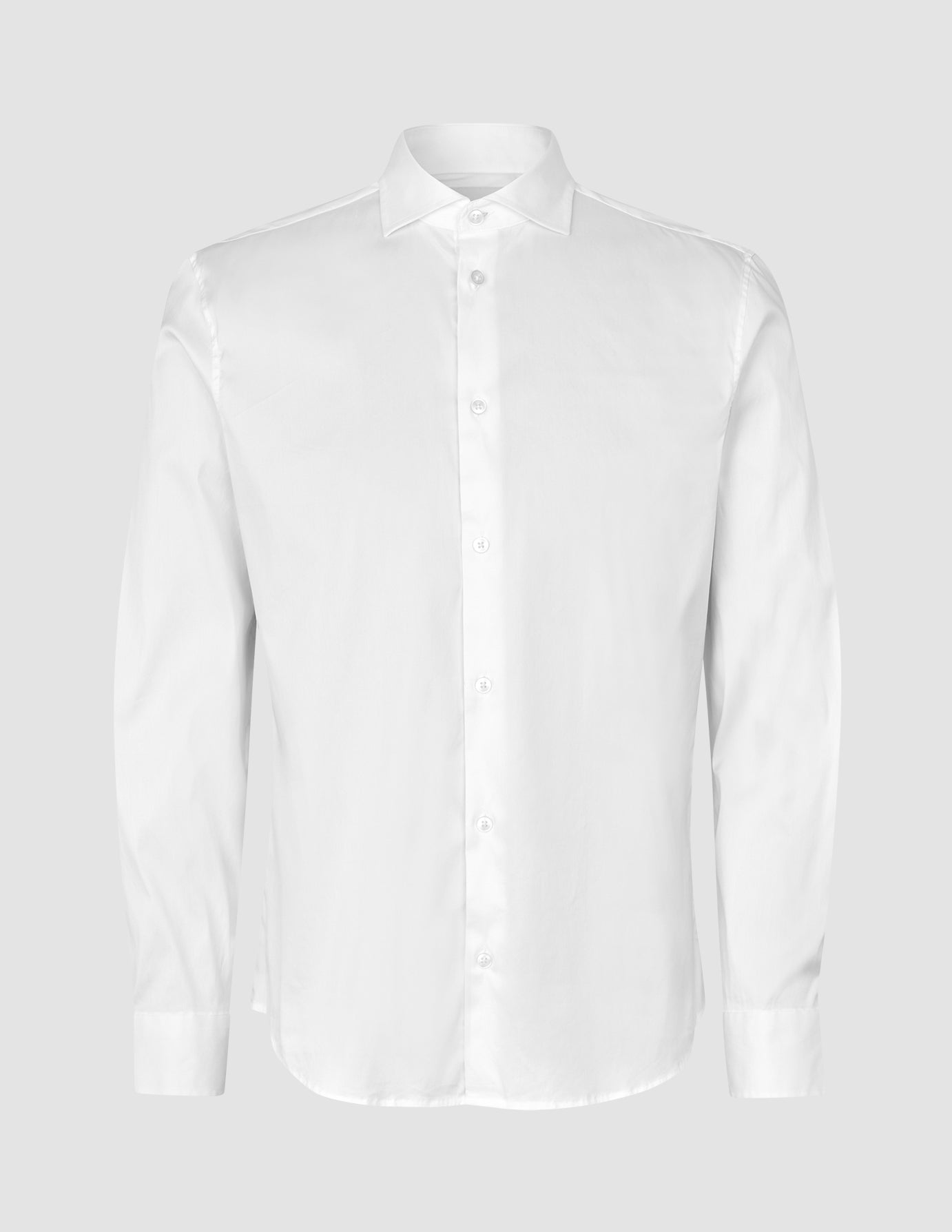 Elevated Shirt White Slim
