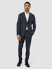 Essential Blazer Regular Dark Blue Check