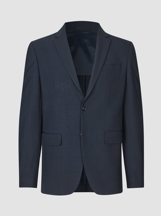 Essential Suit Dark Blue Check