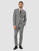 Essential Blazer Slim Dark Grey Melange