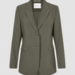 Essential Blazer Dark Olive