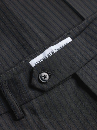 Essential Suit Asphalt Pinstripe