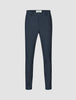 Essential Suit Pants Slim Dark Blue Check