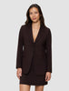 Women's Essential Blazer Espresso