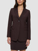 Women's Essential Blazer Espresso