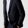 Essential Blazer Slim Midnight Blue