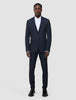 Essential Blazer Navy Stripes Regular
