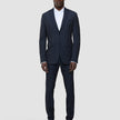 Essential Blazer Navy Stripes Slim