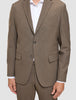 Essential Suit Saddle Brown Melange