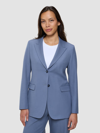 Women's Essential Blazer Frost Blue