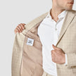 Essential Easy Blazer Regular Warm Sand