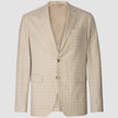 Essential Easy Blazer Slim Warm Sand
