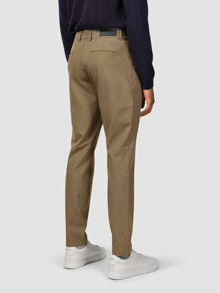 Essential Pants Regular Vintage Brown Melange