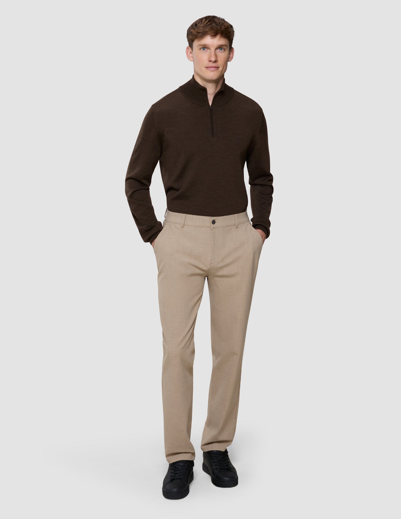 Essential Pants Regular Sand Grain