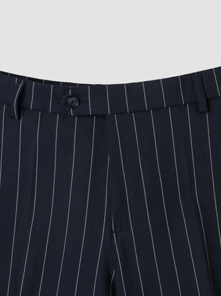 Essential Suit Pants Regular Navy Stripes