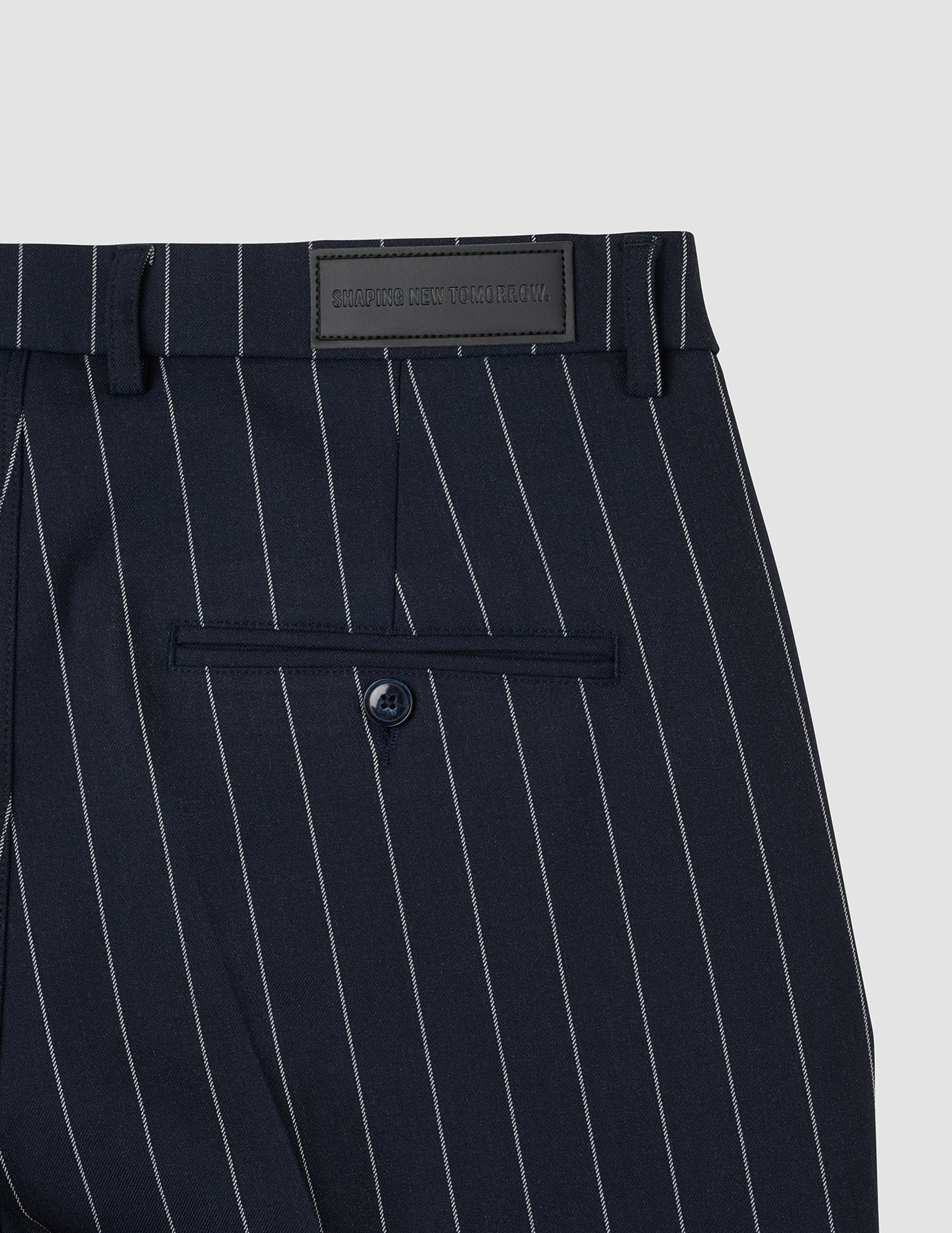 Essential Suit Pants Regular Navy Stripes