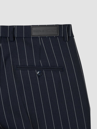 Essential Suit Pants Regular Navy Stripes