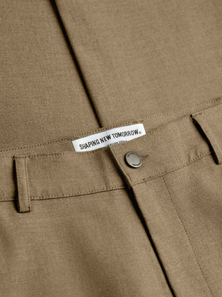 Essential Pants Slim Vintage Brown Melange