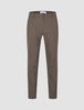 Essential Pants Slim Saddle Brown Melange