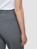 Women's Essential Pants Straight Dark Grey Melange