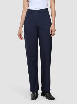Essential Pants Straight Midnight Blue