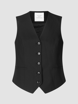 Essential Vest Short Black