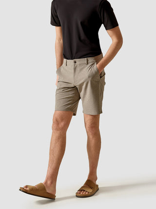 Essential Shorts Mini Brown Check
